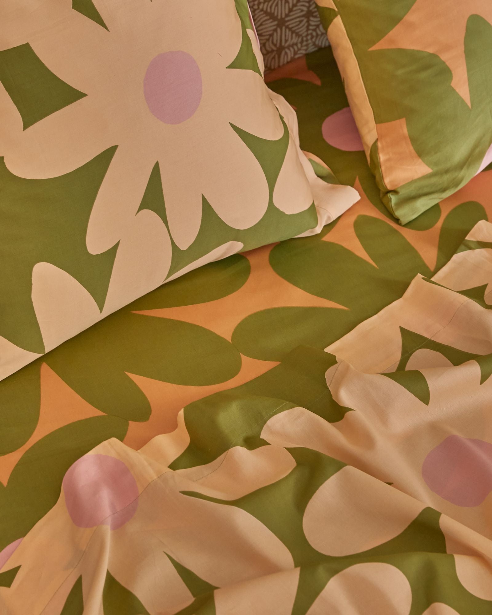 Marlo Olive Flat Sheet