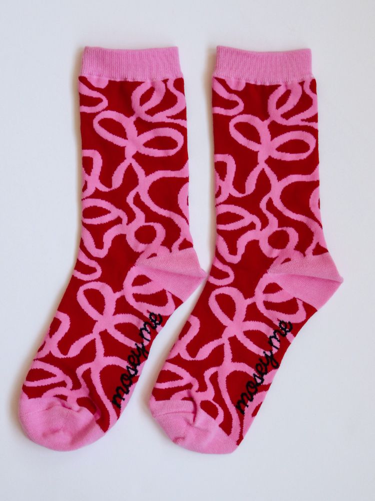 Ribbon Socks