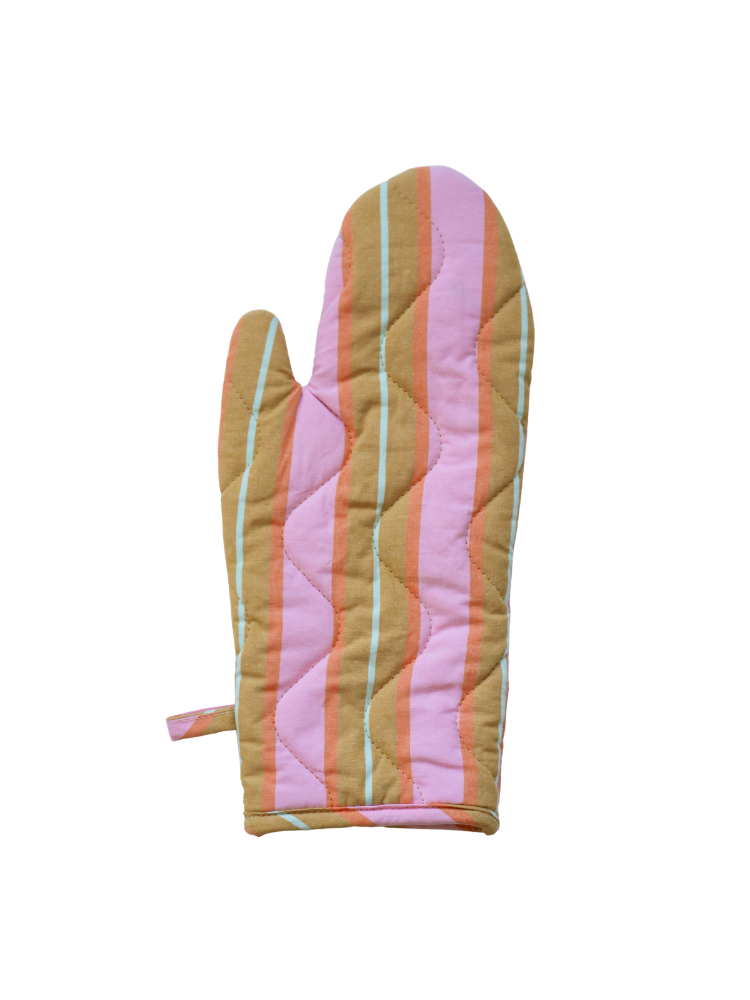 Sunrise Stripe Oven Mitt