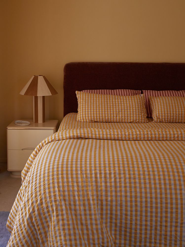 Mango Seersucker Quilt Cover