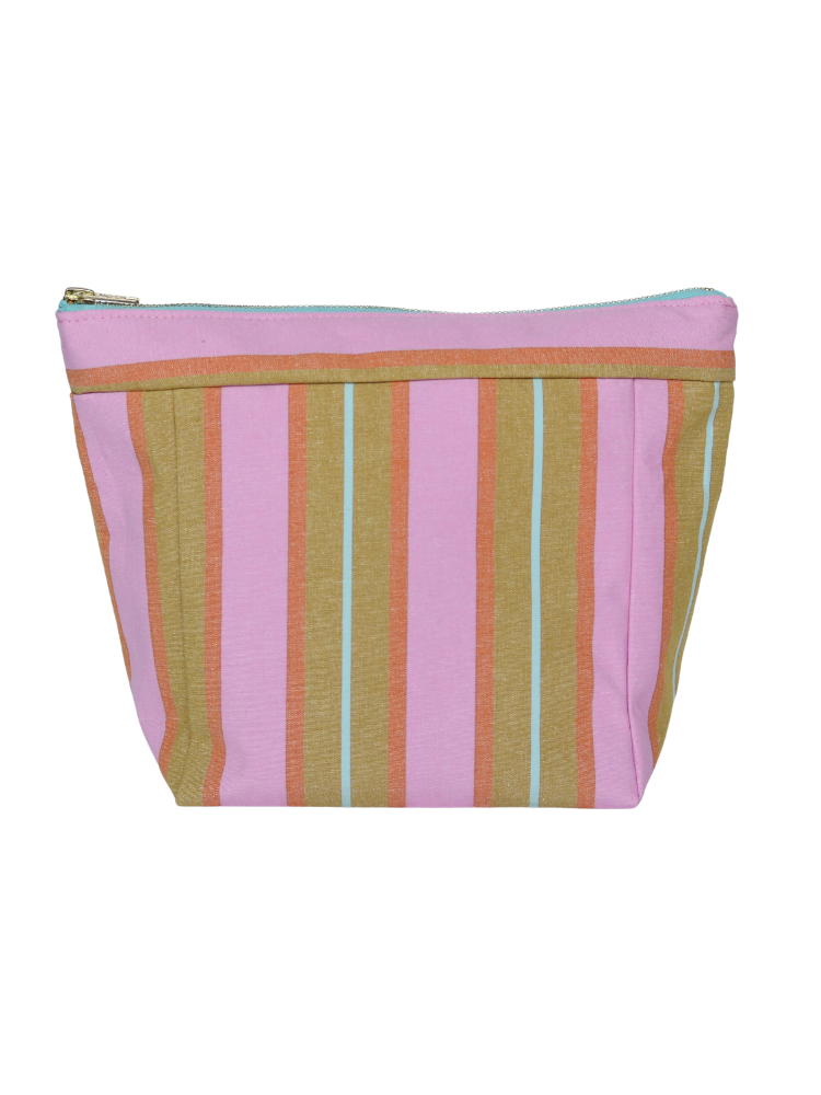 Sunrise Stripe Cosmetic Bag
