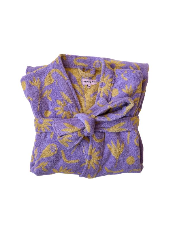 Floral Dreams Terry Robe