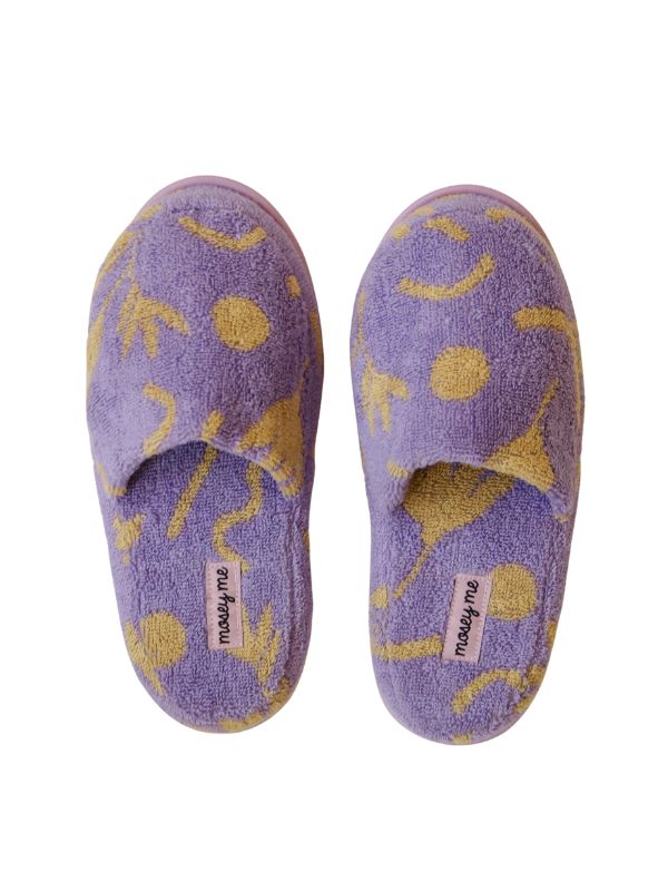 Floral Dreams Terry Slipper