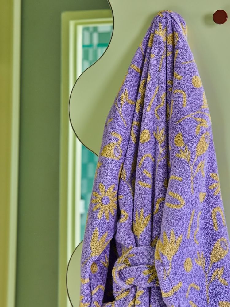 Floral Dreams Terry Robe