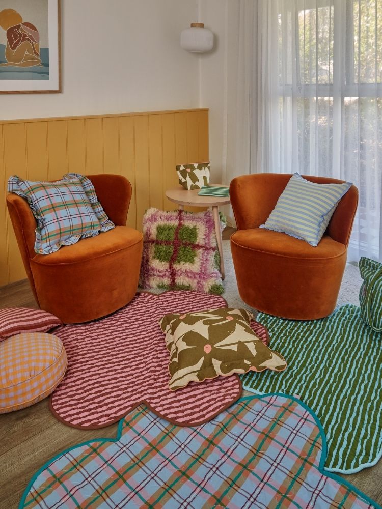 Confetti Plaid Playmat