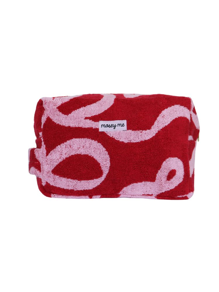 🎁 Ribbon Terry Toiletry Bag (100% off)