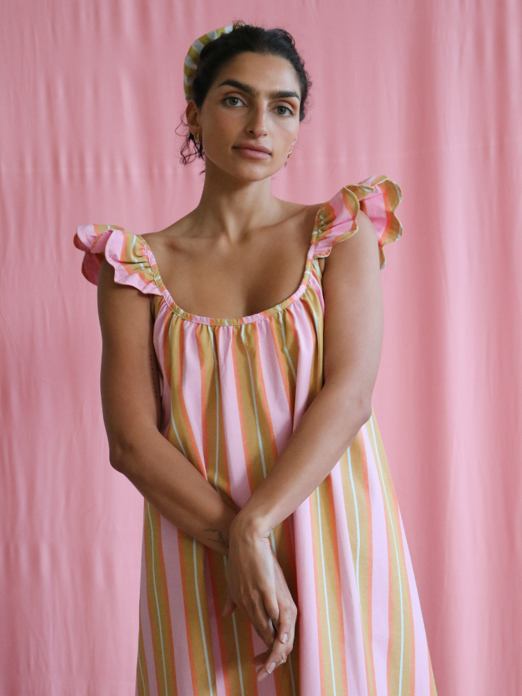 Sunrise Stripe Nightie