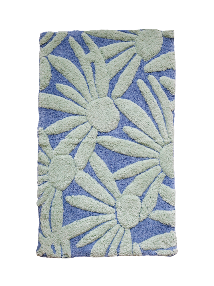 Margarita Blue Bath Mat
