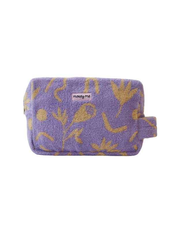 Floral Dreams Terry Toiletry Bag