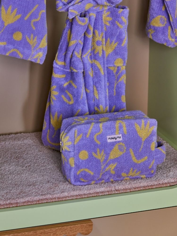 Floral Dreams Terry Toiletry Bag