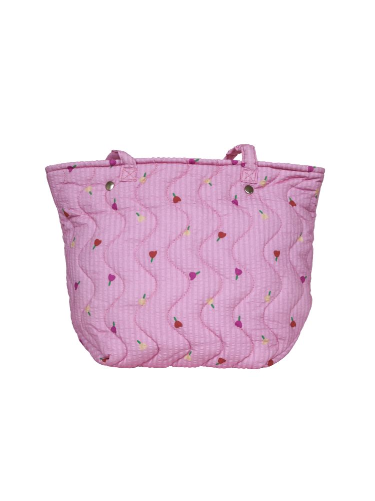 Forget Me Not Quilted Bag in Peony