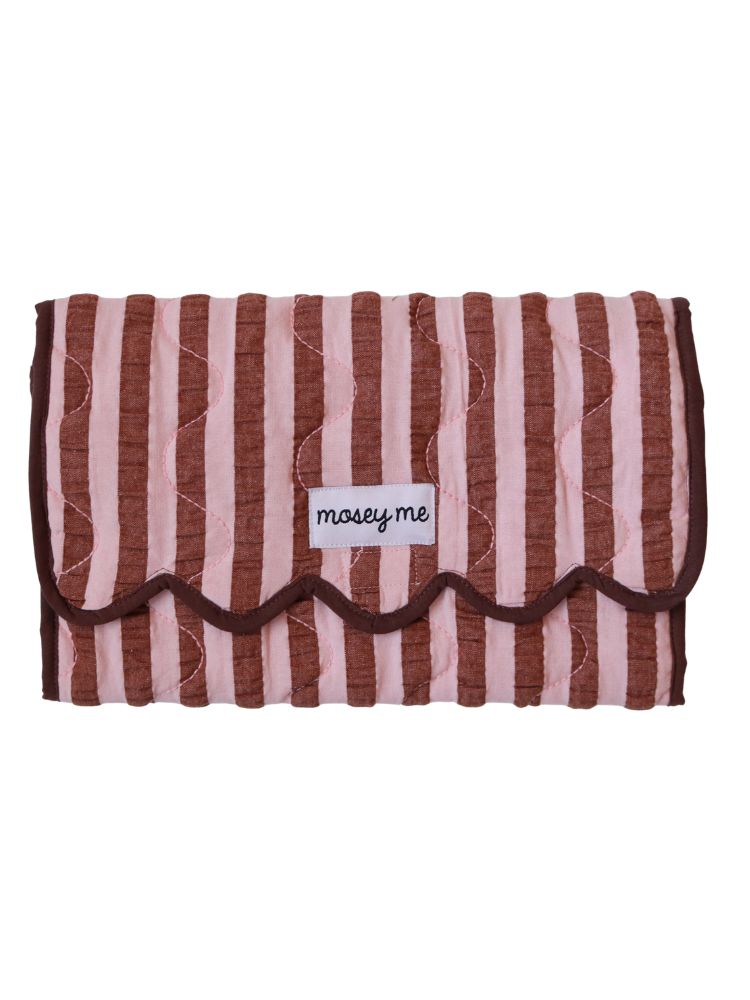 Sundae Seersucker Change Mat