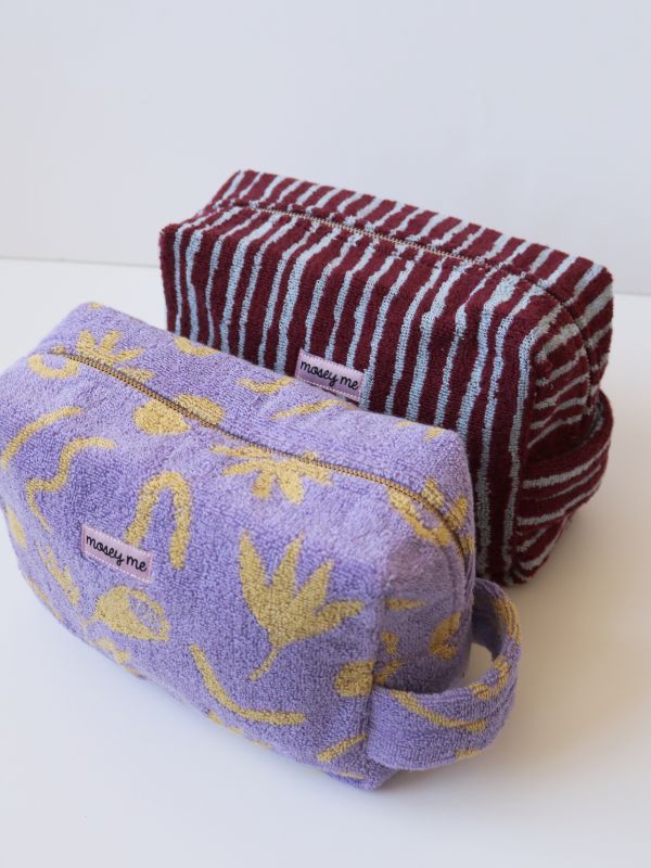 Strokes Terry Toiletry Bag