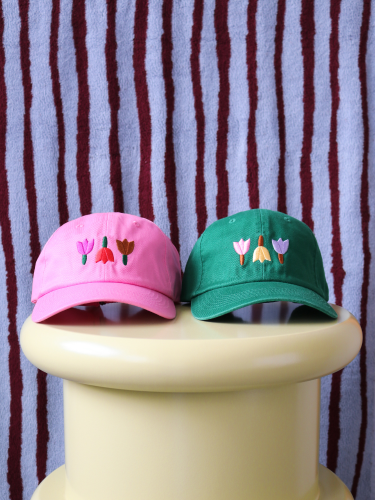 Forget Me Not Cap - Pink