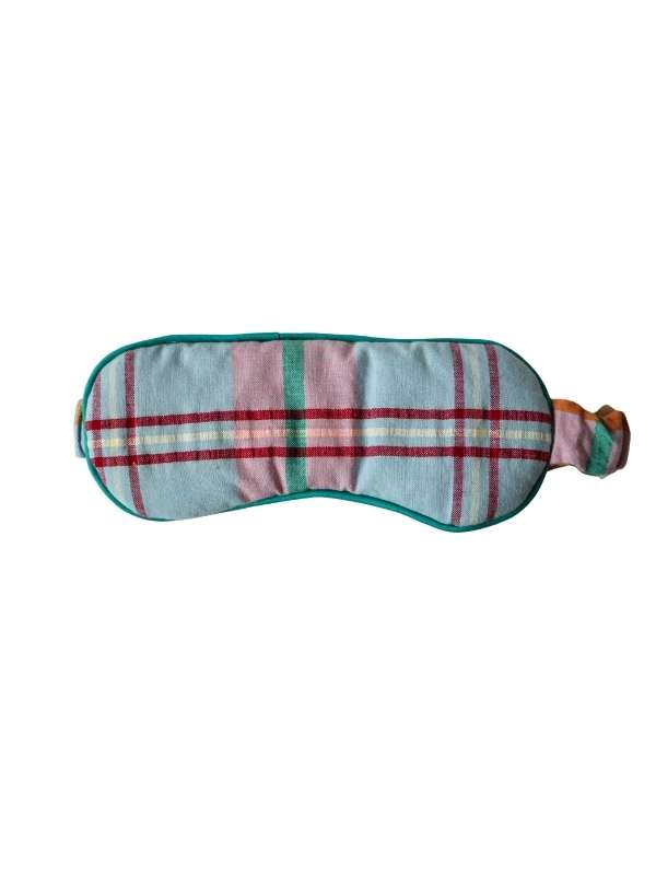 Confetti Plaid Eye Mask