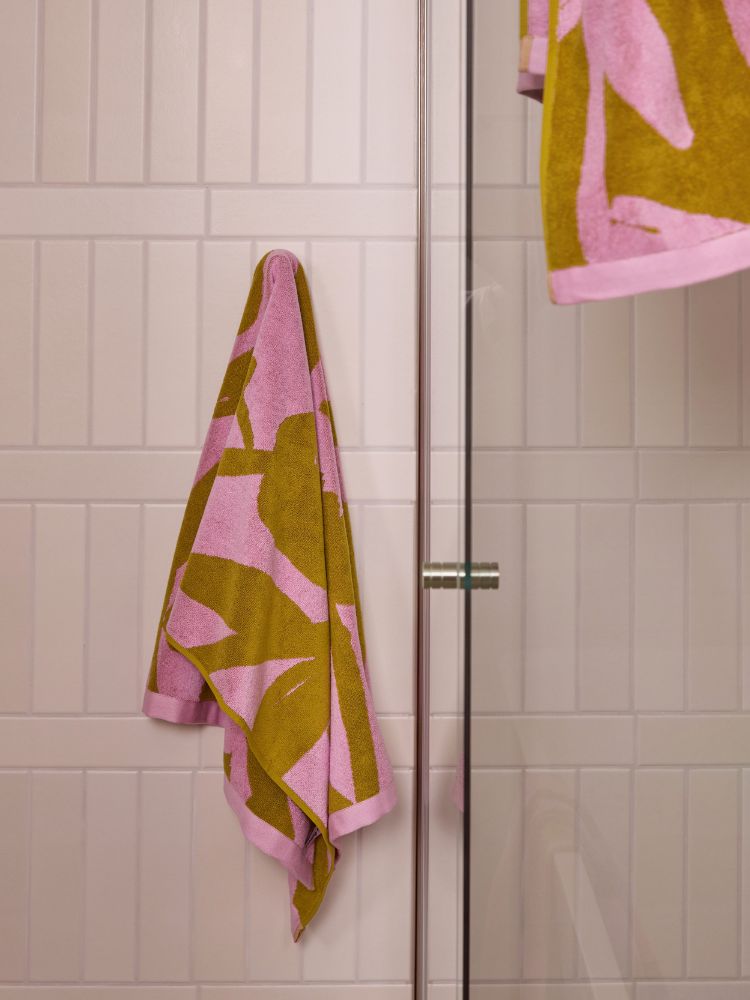 Abstract Bath Towel