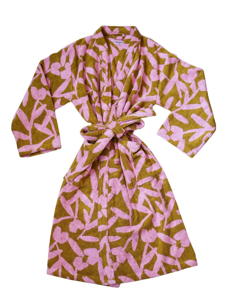 Abstract Terry Robe