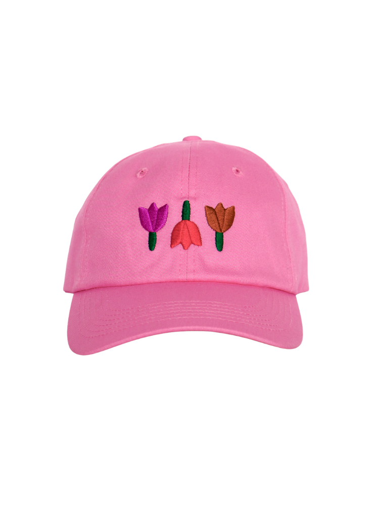 Forget Me Not Cap - Pink