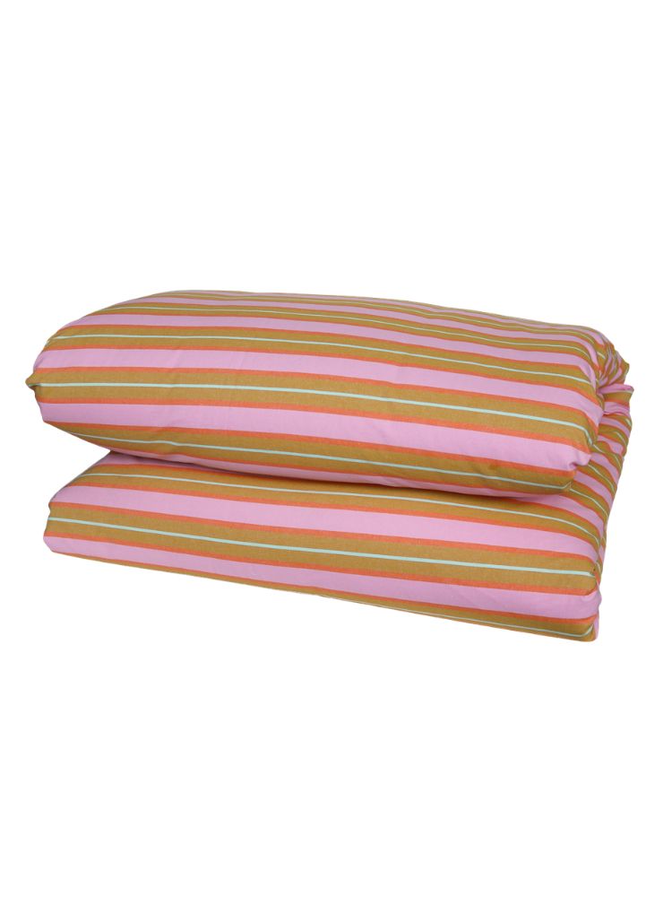 Sunrise Stripe Quilt Cover
