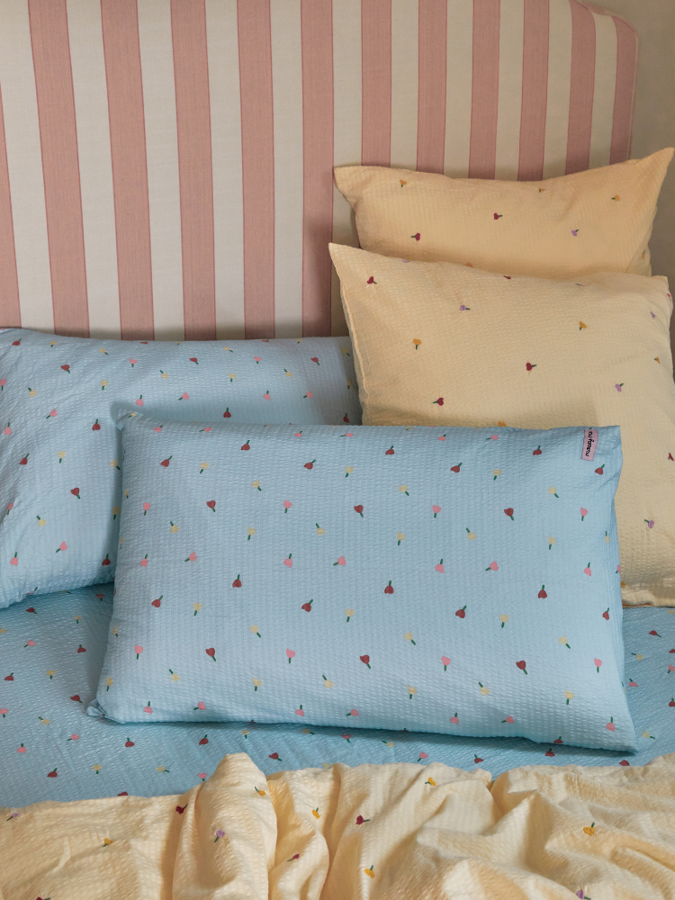 Forget Me Not Standard Pillowcase Set