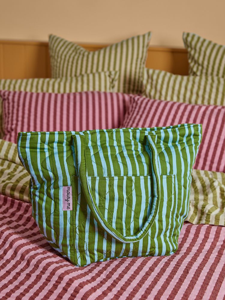 Strokes Quilted Bag