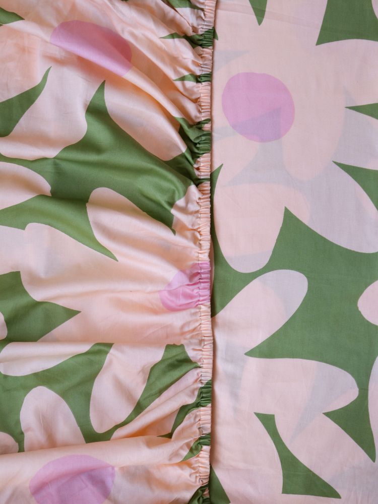Marlo Olive Fitted Sheet