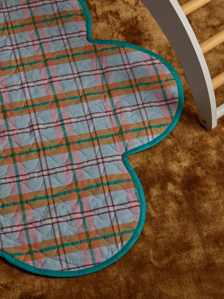 Confetti Plaid Playmat