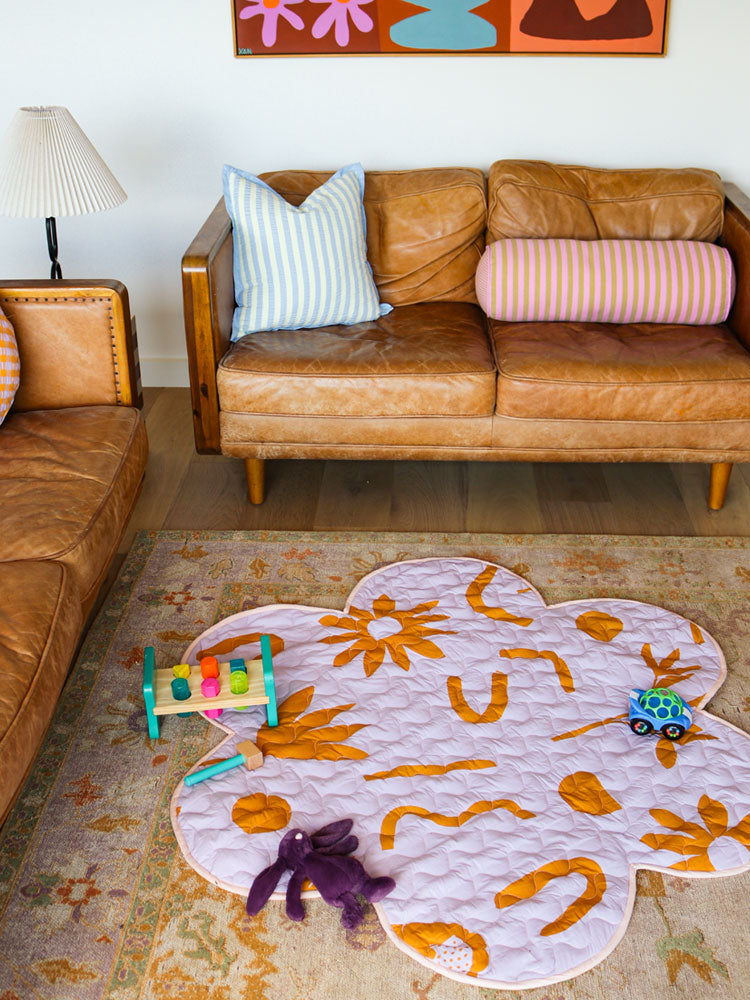 Floral Dreams Reversible Playmat  by Mosey Me