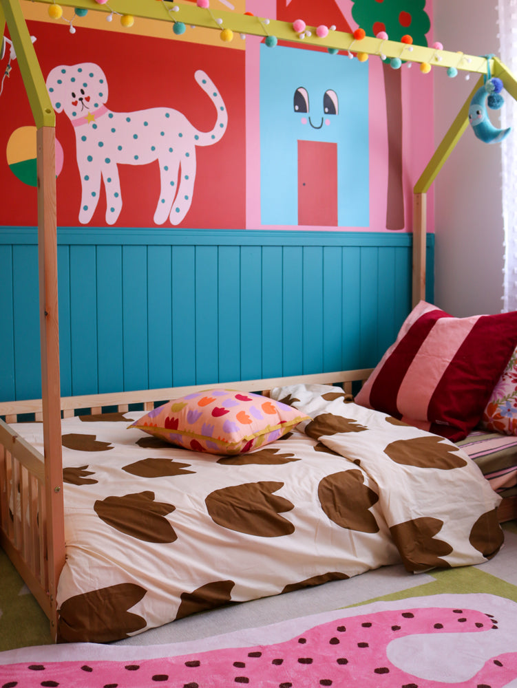 Tulip Quilt Cover  by Mosey Me