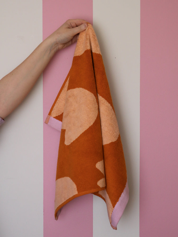 Tulip Hand Towel  by Mosey Me
