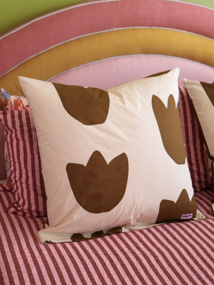 Tulip Euro Pillowcase Set  by Mosey Me