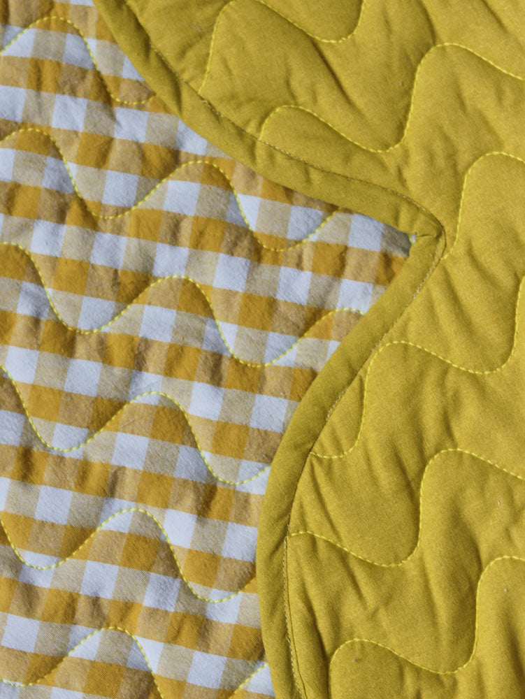 Citrus Seersucker Playmat
