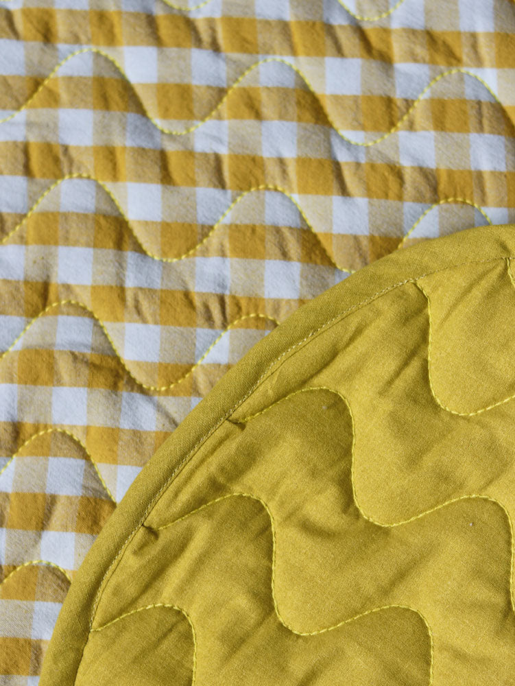 Citrus Seersucker Playmat