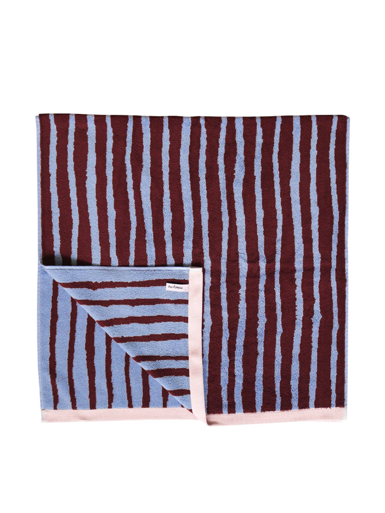 Strokes Bath Towel  by Mosey Me