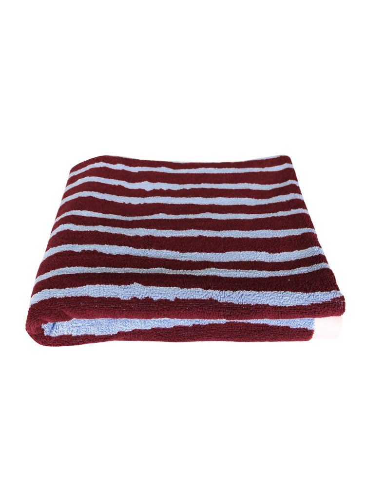 Strokes Bath Towel  by Mosey Me