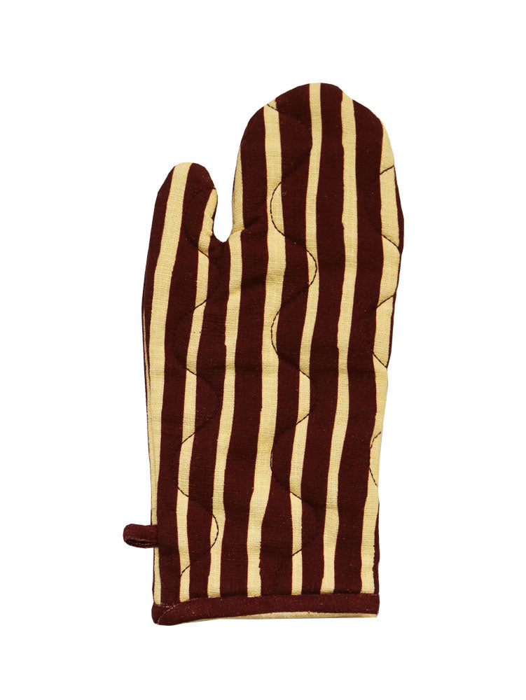 Strokes Oven Mitt  by Mosey Me