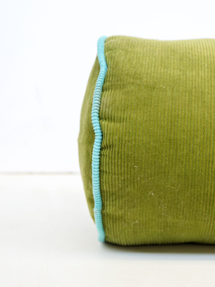 Corduroy Bolster - Pistachio  by Mosey Me