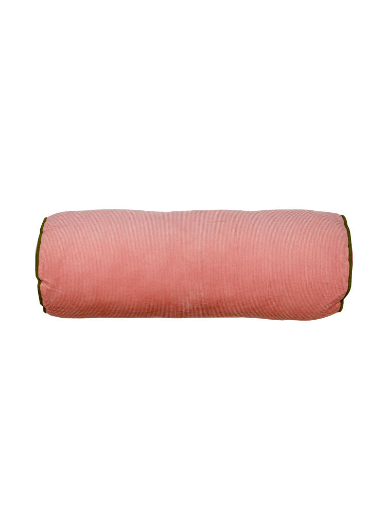 Corduroy Bolster - Peach  by Mosey Me