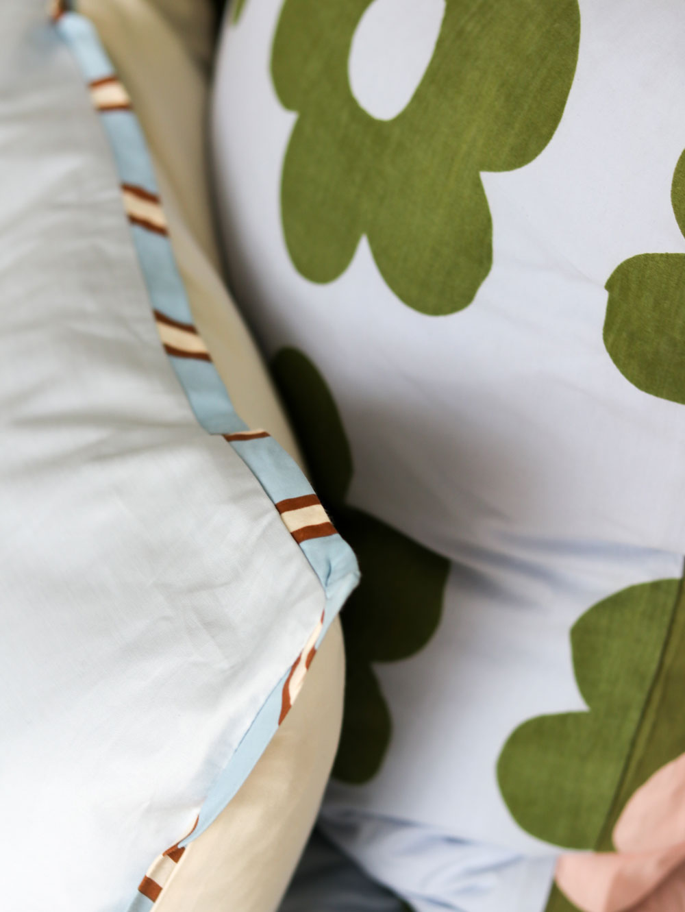 Everyday Standard Pillowcase Set - Vanilla Sky  by Mosey Me