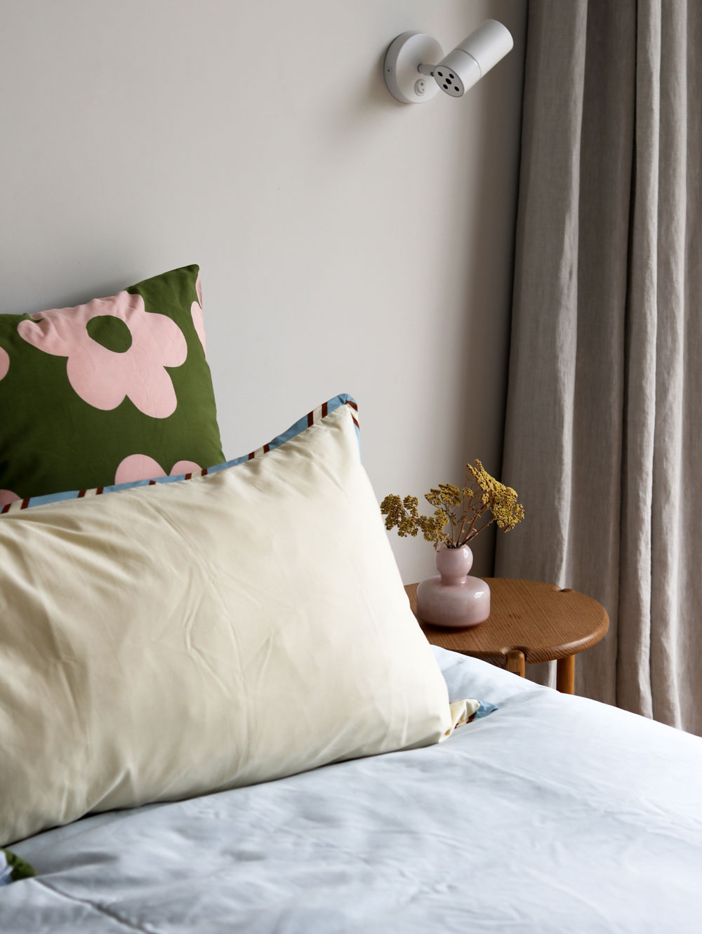 Everyday Standard Pillowcase Set - Vanilla Sky  by Mosey Me