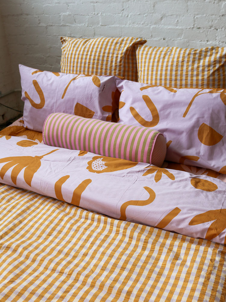 Mango Seersucker Quilt Cover