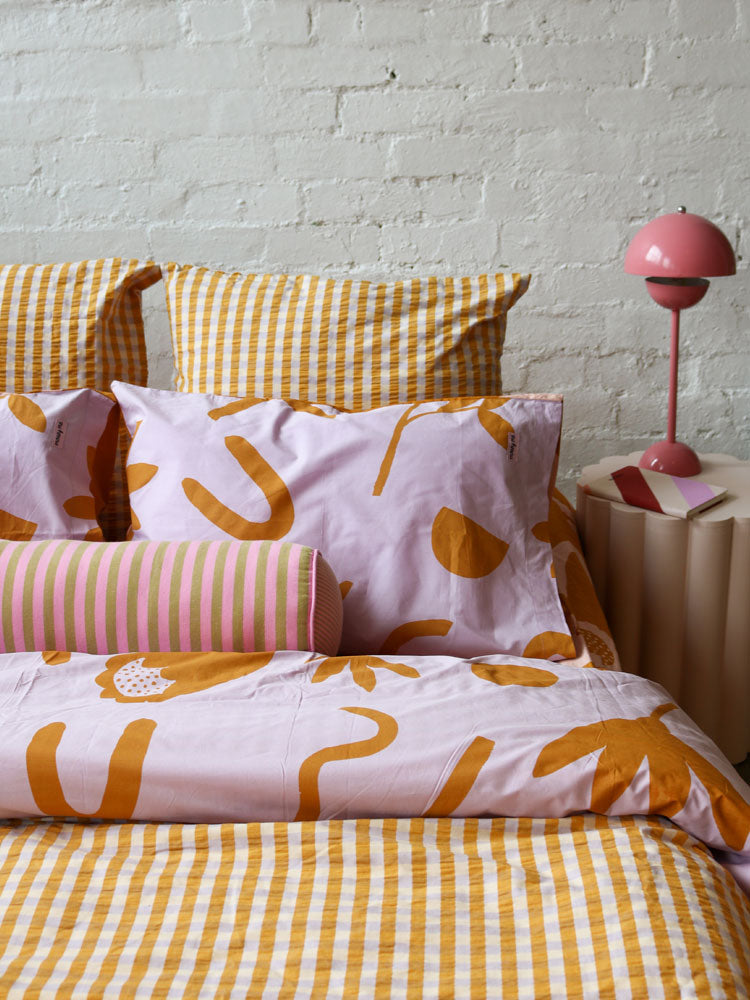 Mango Seersucker Quilt Cover