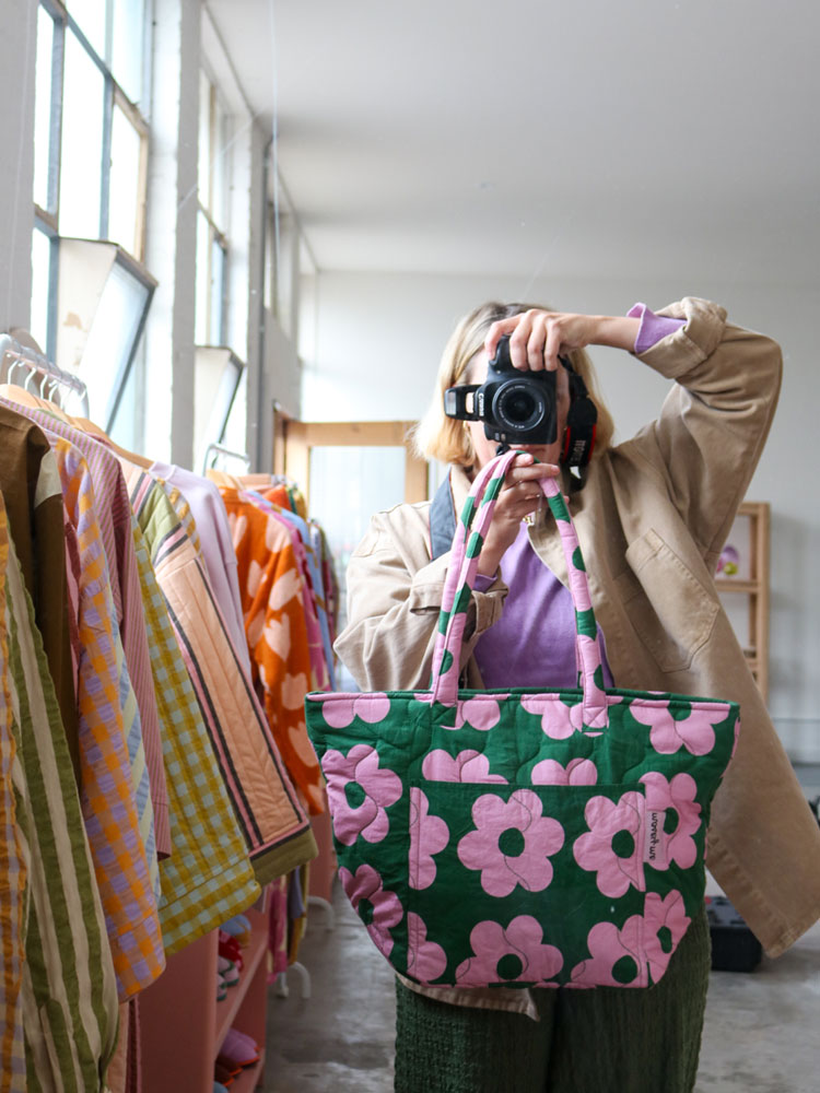 Flowerbed Quilted Bag