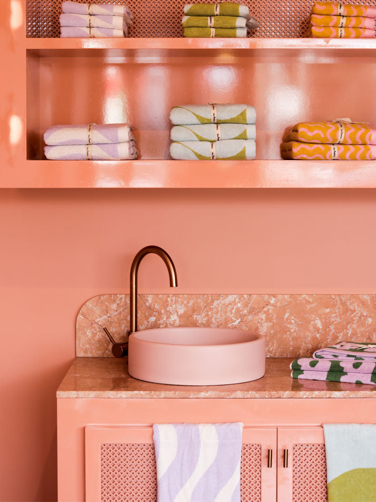 Ripple Hand Towel  by Mosey Me