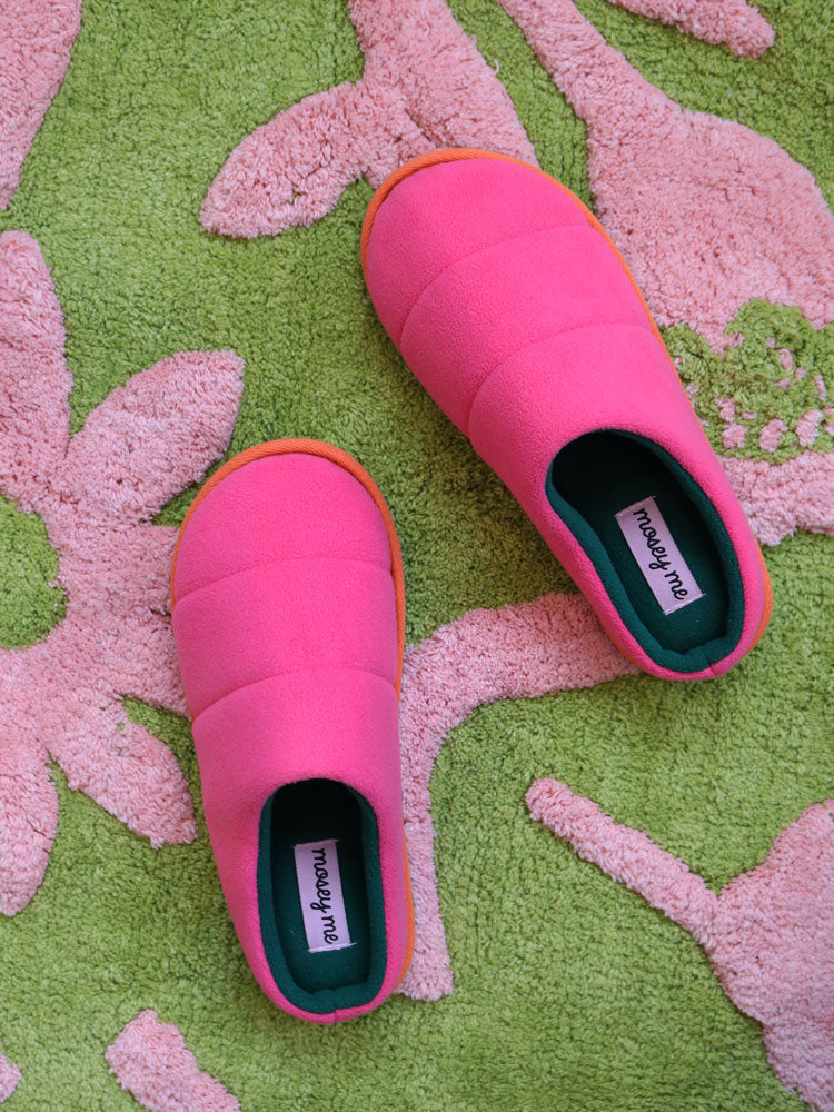 Cloud Slipper in Hot Pink