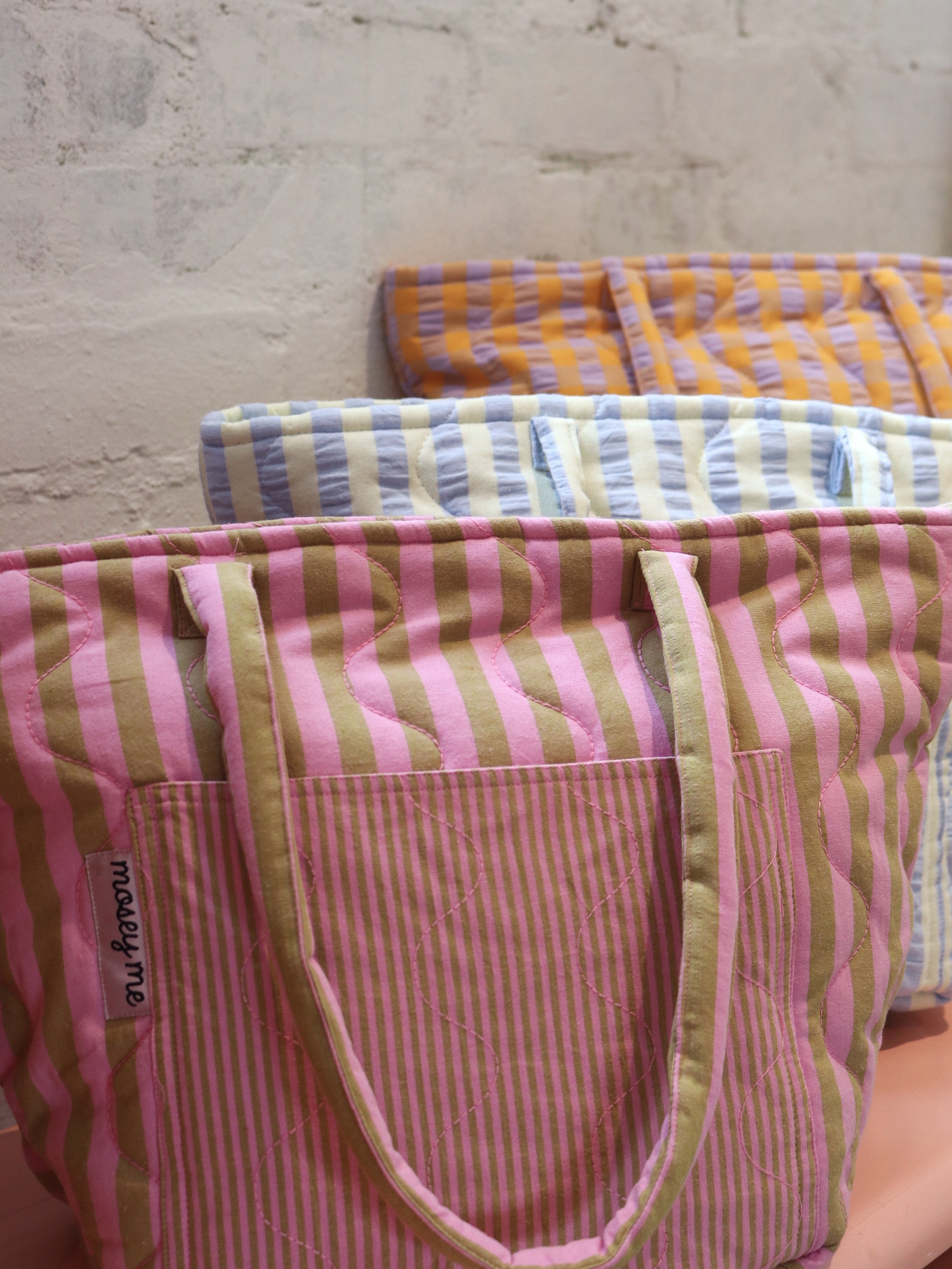 Lilac Sprout Quilted Bag