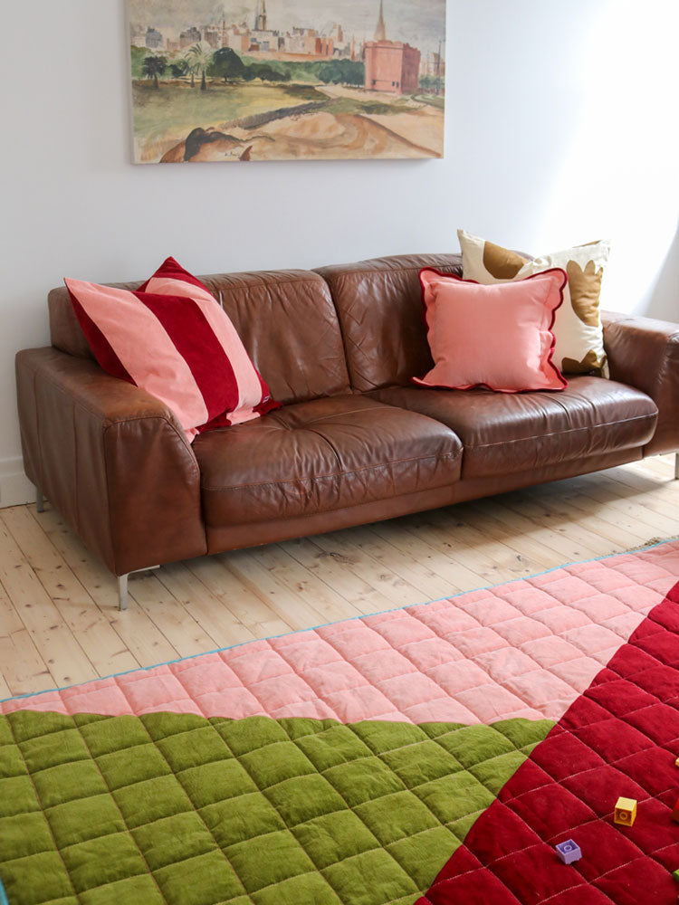 Corduroy Quilted Throw