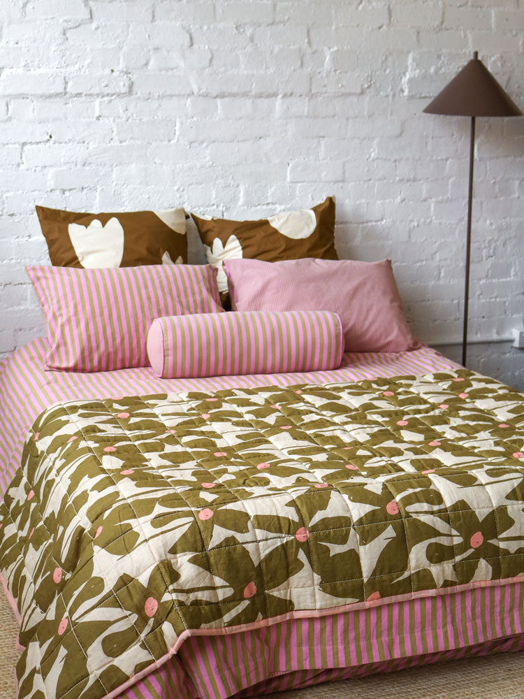 Lilac Sprout Quilt Cover