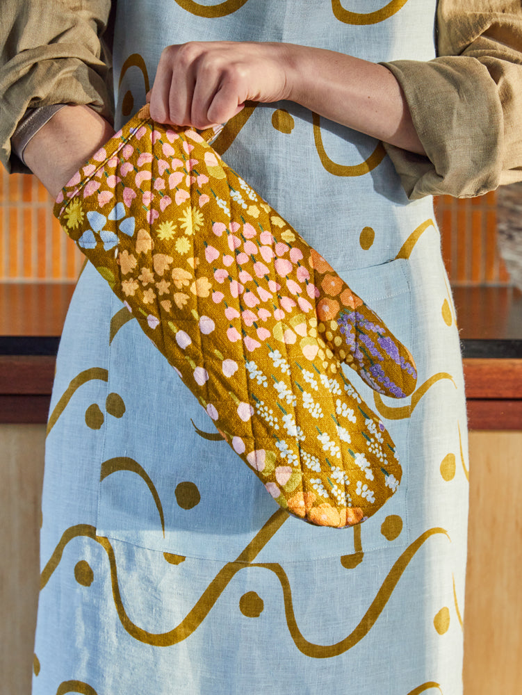 Meadow Oven Mitt  by Mosey Me