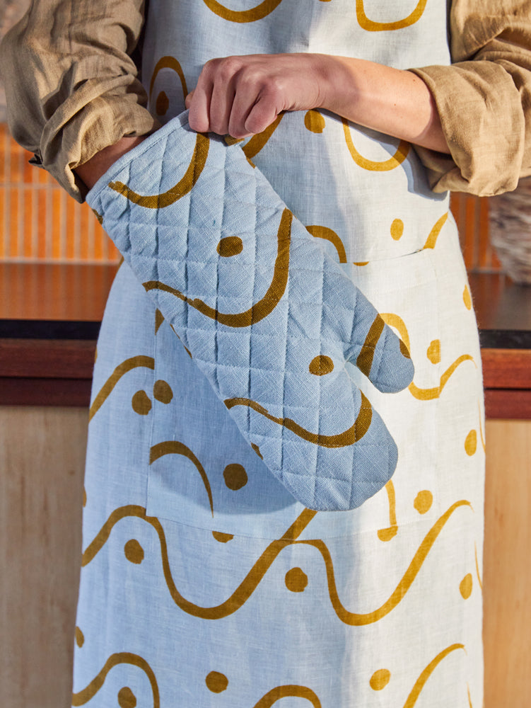 Oven Mitt Bundle - Whitewash  by Mosey Me